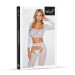 Бодистокинг SoftLine Bodystocking 2078 One Size White