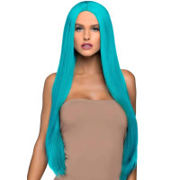 Парик Leg Avenue 33″ Long straight center part wig turquoise Парик Leg Avenue 33″ Long straight center part wig turquoise