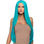 Парик Leg Avenue 33″ Long straight center part wig turquoise