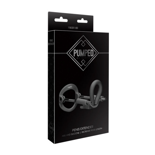 Пристрій для збільшення члена (Екстендер) Pumped Penis Extender Black