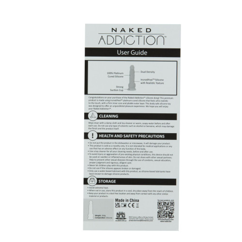 Фаллоимитатор ADDICTION Dual Density Silicone Dildo Caramel 8″, присоска, диаметр 4,3 см, виброшар.