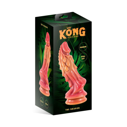 Фентезійний фалоімітатор Kong Silicone The Dragon