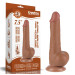 Фалоімітатор LoveToy Sliding-Skin Dual Layer Dong 7.5 993 Brown