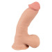 Фалоімітатор Nature Skin Dildo With Movable Skin, 20 см