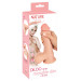 Фалоімітатор Nature Skin Dildo With Movable Skin, 20 см
