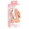 Фалоімітатор Nature Skin Dildo With Movable Skin, 20 см