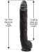 Фаллоимитатор Doc Johnson Dick Rambone Cock Черный