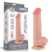 Фалоімітатор LoveToy Sliding-Skin Dual Layer Dong 8 997 Flesh