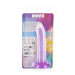 Светящийся в темноте фаллоимитатор ADDICTION Rave 8 Glow in the Dark Dildo Purple Confetti, 20,3 см
