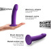 Фаллоимитатор Dorcel Real Pleasure M Purple