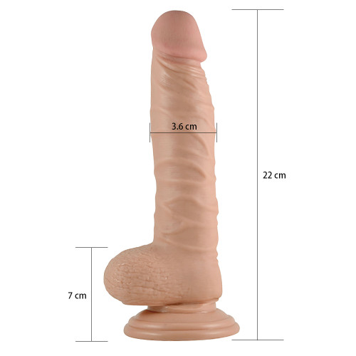 Фалоімітатор LoveToy Real Extreme Dildo 8.5