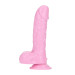 Фаллоимитатор с ароматом жвачки Toyz4lovers Delicious Dildo Bubble Gum, 18 см