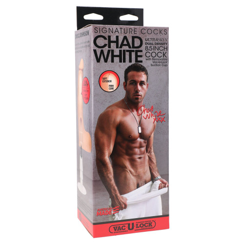 Фаллоимитатор Doc Johnson Signature Cocks – Chad White 8,5 inch UltraSkin