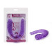 Двойной фаллоимитатор LyBaile Double Dong Фиолетовый