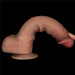 Фалоімітатор LoveToy Sliding Skin Pro Dual Layer Silicone Dong 9 Flesh