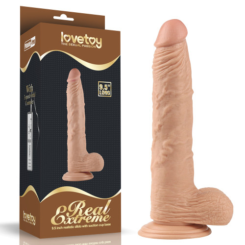Фалоімітатор LoveToy Real Extreme Dildo 9.5