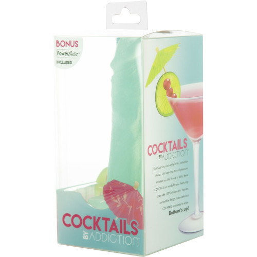 Фаллоимитатор на присоске Cocktails by Addiction – Mint Mojito