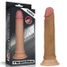 Фалоімітатор LoveToy Dual-Layered Silicone Cock 7 Brown