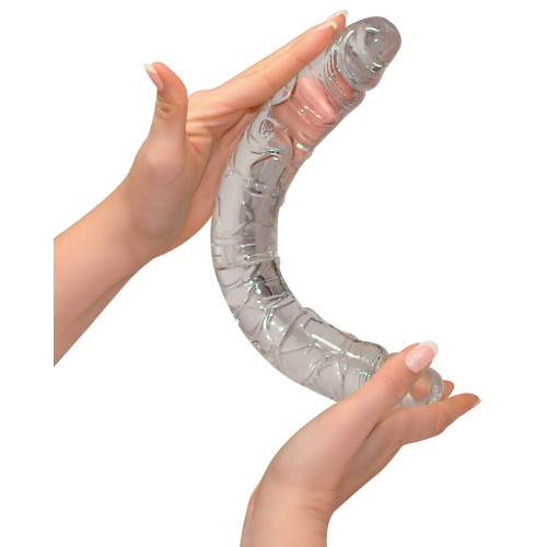 Подвійний фалоімітатор You2Toys Crystal Duo Прозорий