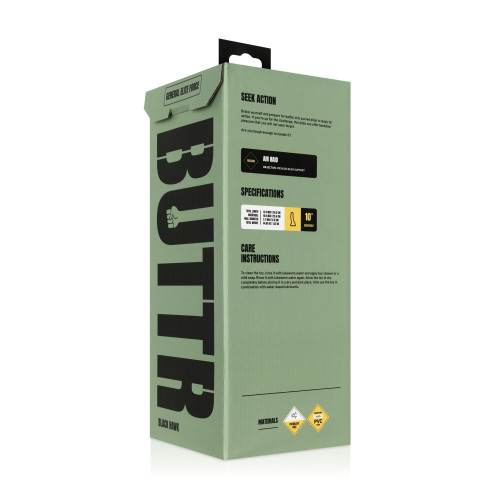 Фаллоимитатор BUTTR - Black Hawk Curved Anal Dildo