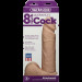 Фаллоимитатор Doc Johnson Vac-U-Lock - 8 Inch ULTRASKYN Cock