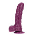 Фалоімітатор з ароматом ожини Toyz4lovers Delicious Dildo Berries, 18 см