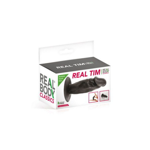 Фаллоимитатор Real Body Real Tim Черный