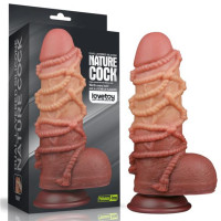 Фаллоимитатор LoveToy Dual-Layered Silicone Cock With Rope 9.5 Flesh 932 Фаллоимитатор LoveToy Dual-Layered Silicone Cock With Rope 9.5 Flesh 932
