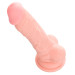 Фалоімітатор You2Toys з мошонкою Medical Silicone Dildo Тілесний 18 см 526657