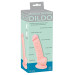 Фалоімітатор You2Toys з мошонкою Medical Silicone Dildo Тілесний 18 см 526657