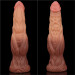 Фаллоимитатор LoveToy DualLoveToyLayered Silicone Cock 9.5 Brown