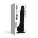 Реалистичный фаллоимитатор Strap-On-Me SOFT REALISTIC DILDO Черный Size L