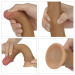 Фалоімітатор LoveToy Dual-Layered Silicone Cock 7 Brown