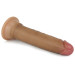 Фалоімітатор LoveToy Dual-Layered Silicone Cock 7 Brown