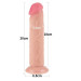 Фаллоимитатор LoveToy Sliding-Skin Dual Layer Dong 8 Flesh