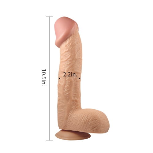 Фалоімітатор LoveToy Legendary King Sized Realistic Dildo 10.5
