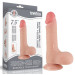 Фаллоимитатор LoveToy Sliding-Skin Dual Layer Dong 7.5 994 Flesh