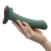 Фаллоимитатор Fun Factory MAGNUM, оливковый, очень гибкий, длина 18,3 см, диаметр 3,7 см.