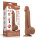 Фаллоимитатор LoveToy Sliding-Skin Dual Layer Dong 11.5 Brown
