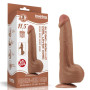 Фаллоимитатор LoveToy Sliding-Skin Dual Layer Dong 11.5 Brown