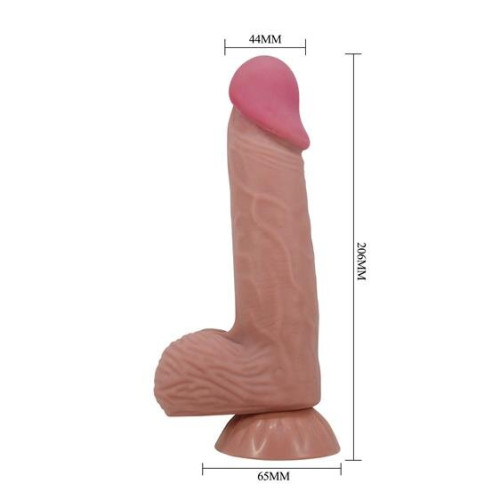 Фаллоимитатор Pretty Love 008106 Sliding Skin 8.1 Latin