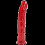 Фалоімітатор Doc Johnson Jelly Jewels Dong with Suction Cup Червоний