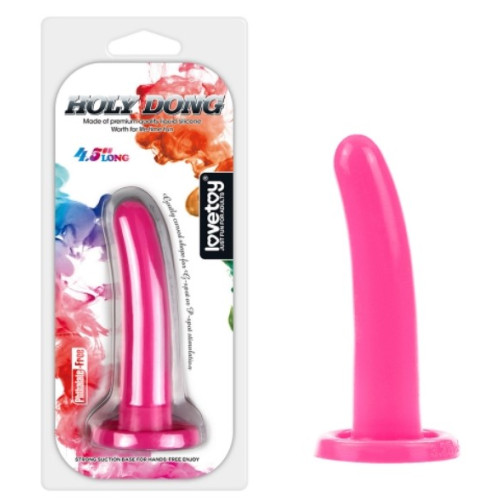 Фаллоимитатор LoveToy Holy Dong Small 4.5 Pink