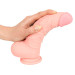 Фаллоимитатор You2Toys с мошонкой Medical Silicone Dildo Телесный 20 см 526673