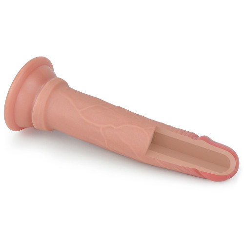Фалоімітатор LoveToy Dual-Layered Silicone Cock 7 Flesh