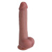 Фаллоимитатор Erospace Natural Play Silicone Dildo D3, 24 см