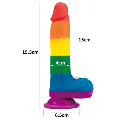 Фаллоимитатор LoveToy Prider Dildo 7.5