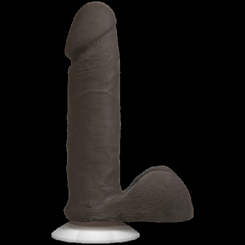 Фаллоимитатор Doc Johnson The Realistic Cock 6 inch Black - ULTRASKYN, Vac-U-Lock, диаметр 4,3 см