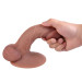Фаллоимитатор Erospace Natural Play Silicone Dildo D4, 21 см