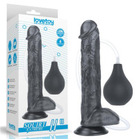 Фалоімітатор LoveToy Squirt Extreme Dildo 11 Black Фалоімітатор LoveToy Squirt Extreme Dildo 11 Black